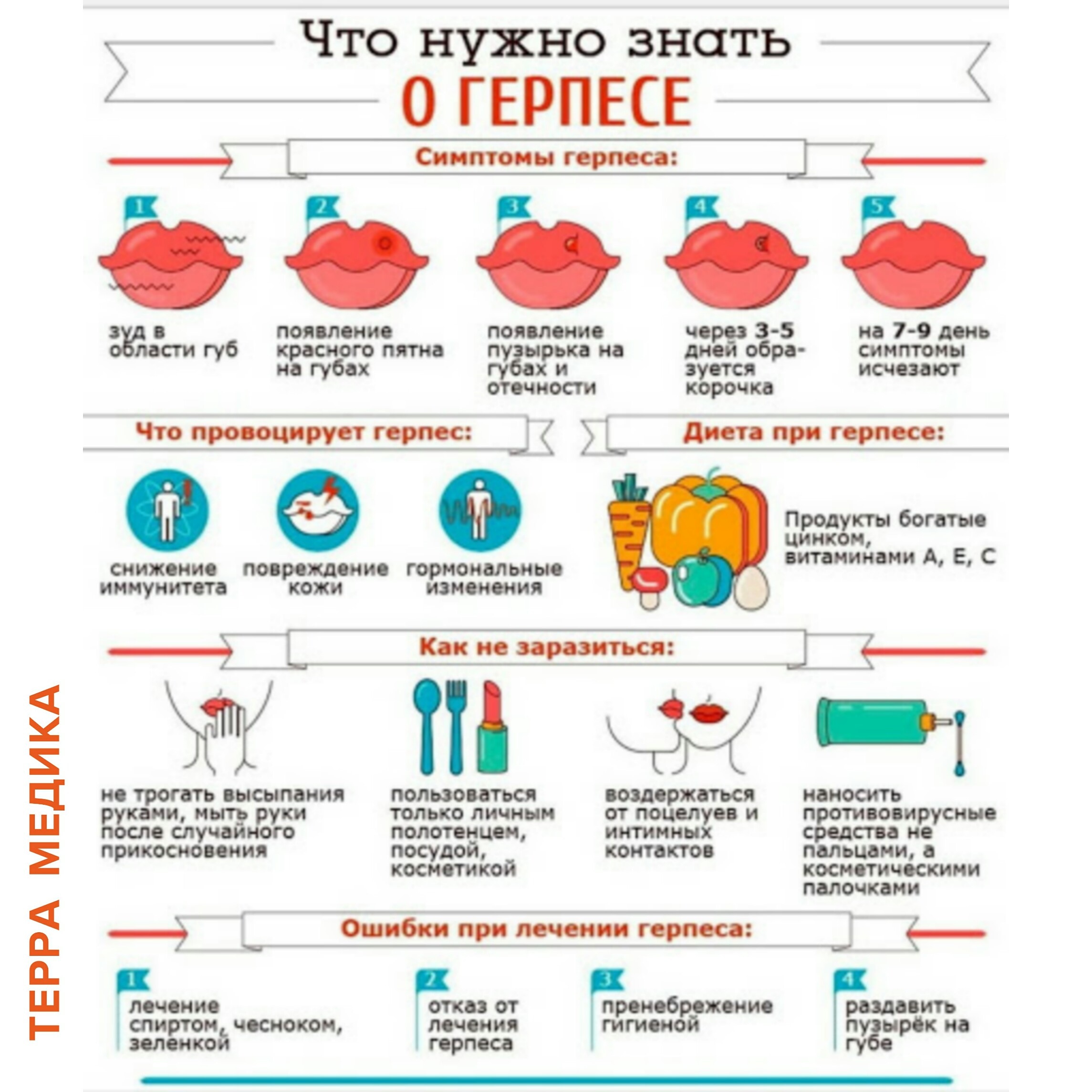 Что нужно знать о герпесе?